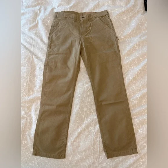 Carhartt Men's Tan Cargo Pants - Picture 2 of 3